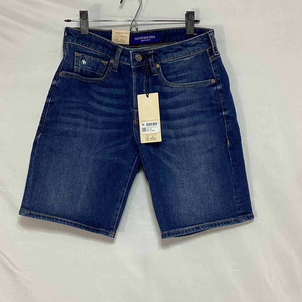 NWT Scotch & Soda Ralston regular slim fit 29 Blue Jean Shorts